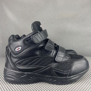 Apis Answer 2 551-1 Sneakers Mens 10XW Black Leather Therapeutic Athletic Boots